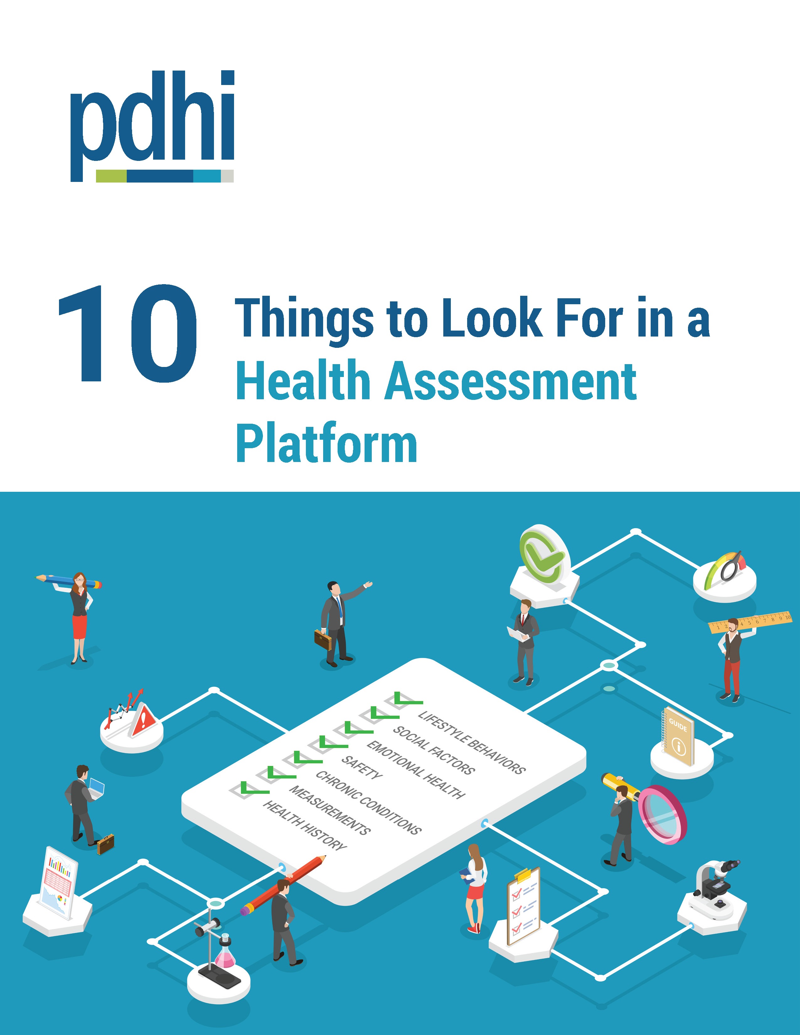 10 Things to Look For in a Health Assessment Platform Cover Page